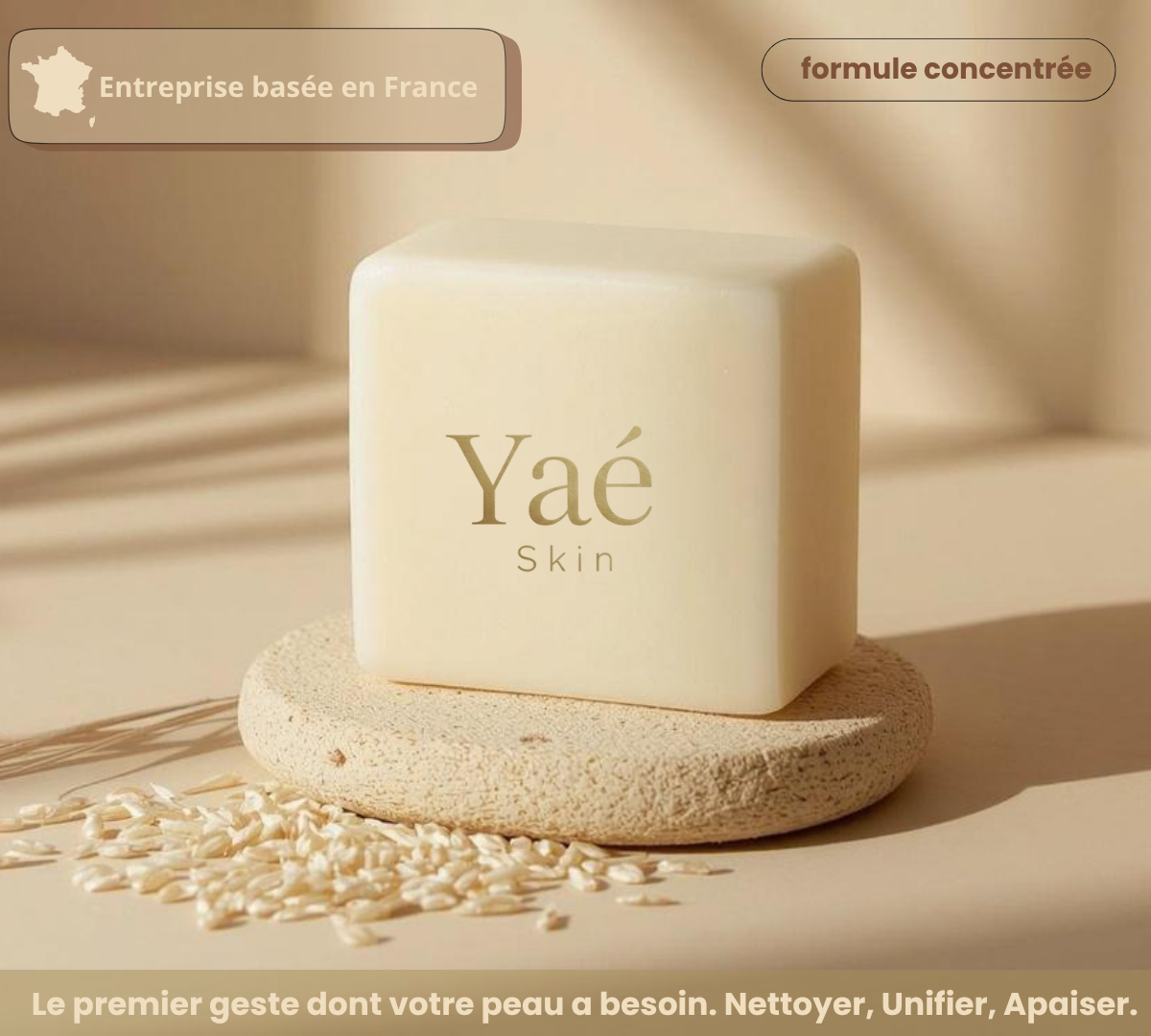 Savon Soin unifiant au lait de riz